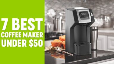 Best Cheap Coffee Machine for Home | Coffee Maker Machine Under $50