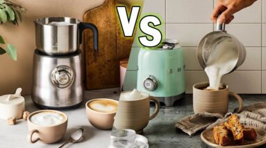 SMEG VS BREVILLE MILK FROTHER -  Which One is Best?