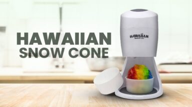 Hawaiian Snow Cone Machine Review | Shaved Ice Treats For Summer!