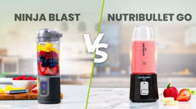 Nutribullet vs Ninja Portable Blender | Which One is Better? Nutribullet Go vs Ninja Blast