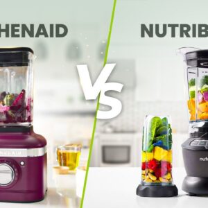 Nutribullet vs Kitchenaid Blender - Which Blender Makes Better Smoothies, Shakes & Sauces?