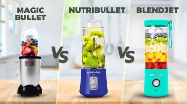 Magic Bullet vs Nutribullet vs Blendjet | Which Portable Blender Is Worth It?
