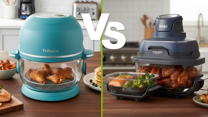 Fritaire vs Ninja Crispi– Which Glass Air Fryer Cleans Up Best?