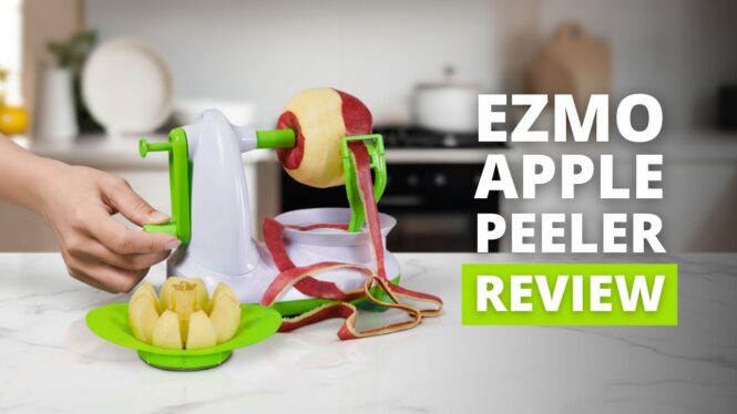 Ezmo Apple Peeler & Corer Slicer Review - Kitchen Gadget You Never Knew You Needed
